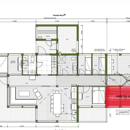 Architectural Gem With Views Of Hallingskarvet 別荘 *