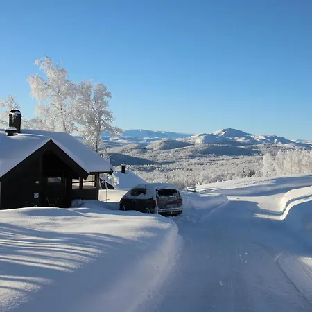 Architectural Gem With Views Of Hallingskarvet *