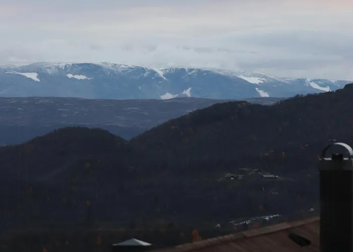 Architectural Gem With Views Of Hallingskarvet *