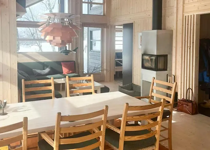 Architectural Gem With Views Of Hallingskarvet * 알